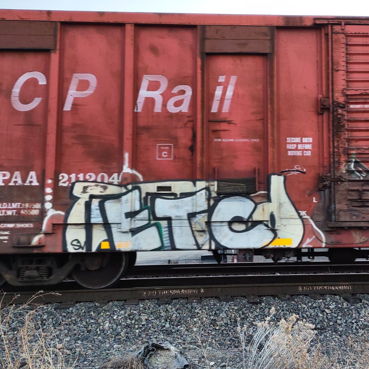 GraffitiExpress's tweet image. etc
#kamloops #train #graffiti  #art 
#etc