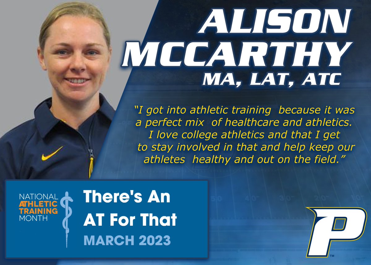 PaceUAthletics's tweet photo. We would be remiss if we let March fly by without acknowledging the work of our awesome ATC staff. The work that they do for all our teams is the best. We wouldn't be #SetterStrong without them. 

#theresanATForThat @NATA1950 @PaceUniversity https://t.co/EbIk6QHT2j