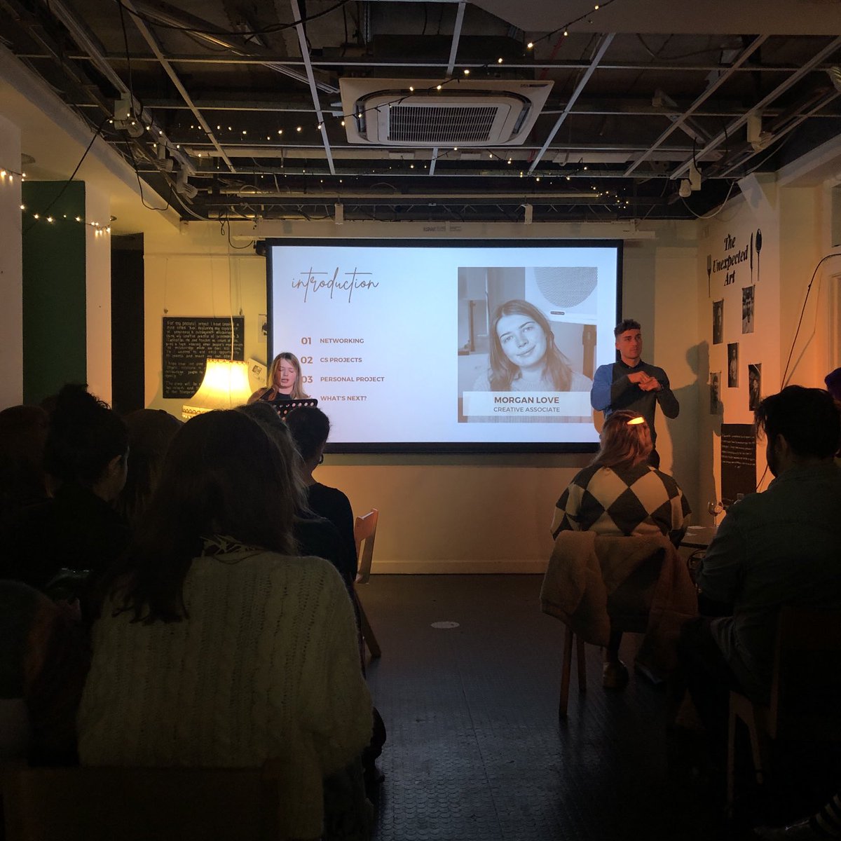 _mattbaker's tweet photo. The #CreativeSpaces showcase - an inspirational night watching a group of young people backing themselves to go on a journey of discovery and be part of building a world ⁦@creativ_spaces⁩ @thestovies ⁦@HolywoodTrust⁩ https://t.co/v2GCjd1EUX
