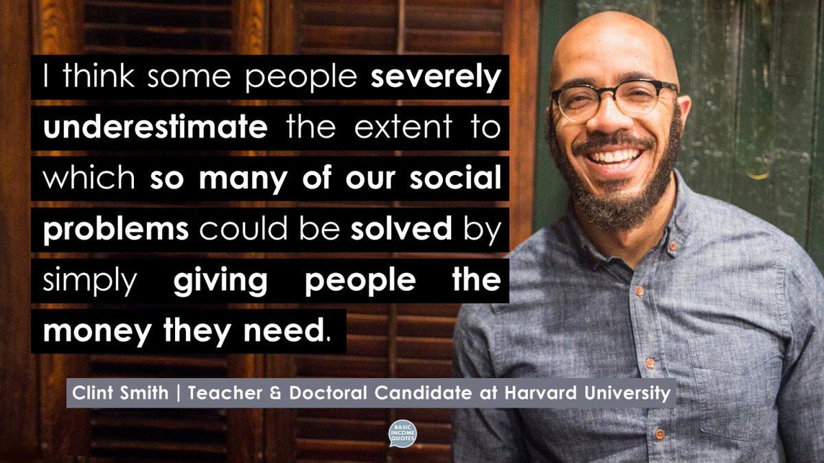 BaseIncomeQuote's tweet image. If income is the problem, then you address income. #BasicIncome