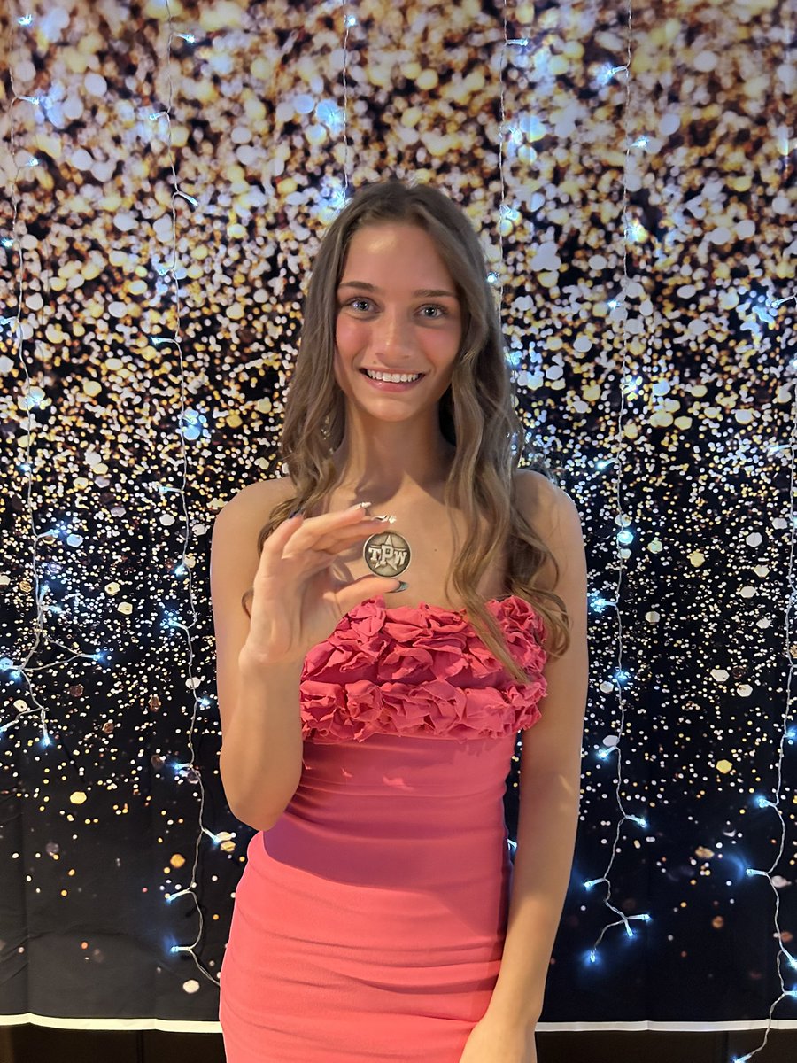 Let’s hear it for Makenna for earning this season’s TPW medallion! We’re proud of you! <a href="/MSHSactivities/">Millard South Activities</a>