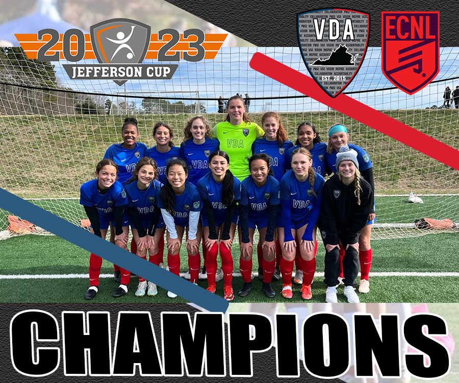 Congratulations to the 2️⃣0️⃣0️⃣6️⃣ Girls ECNL who finished at the 🔝 of Championship (highest) Bracket at <a href="/jeffcup/">jeff</a> last weekend 
#LetsGoVDA #TopOfTheTable #VDAGirlsECNL