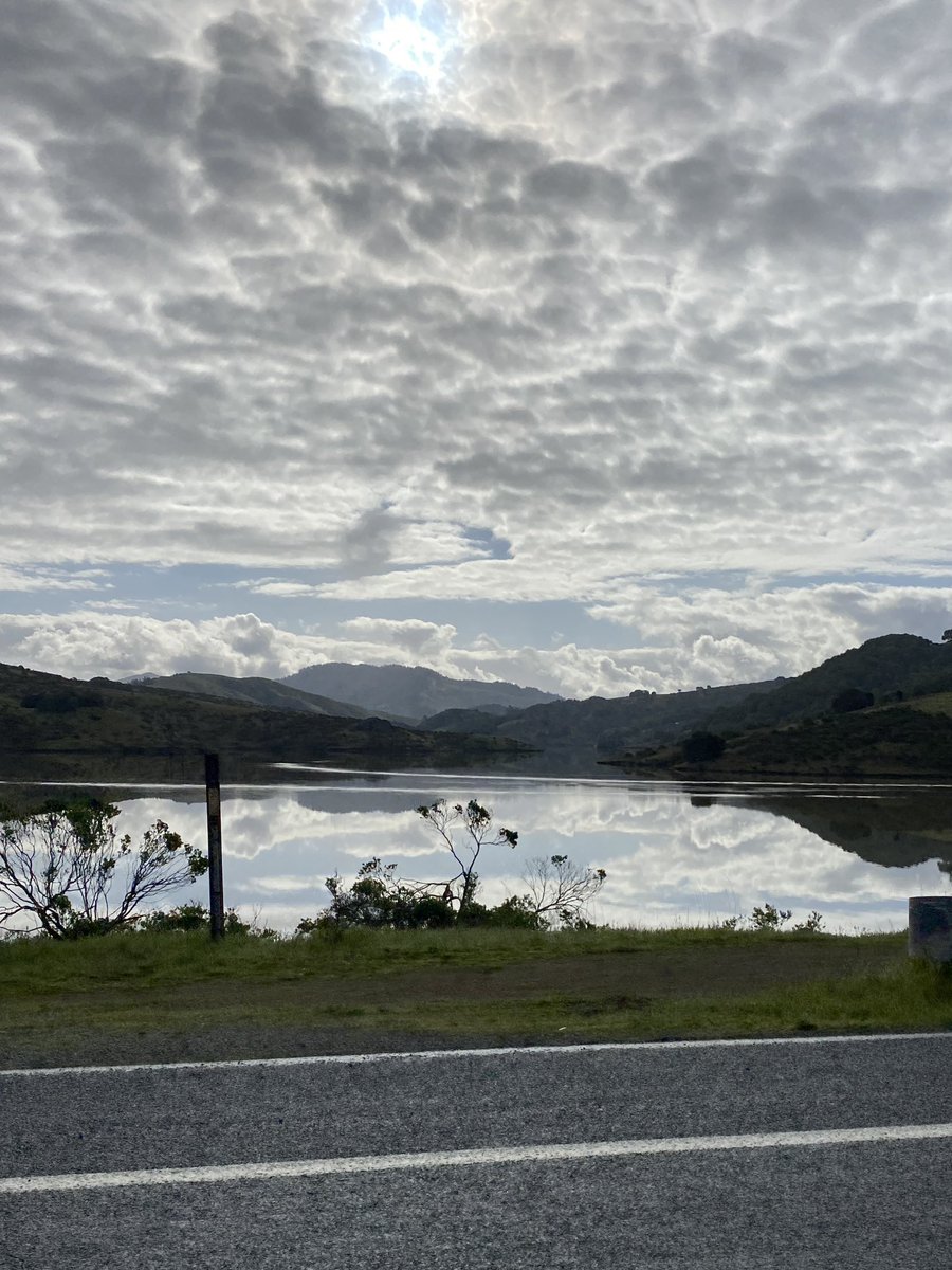 Nicasio Reservoir this morning.
@rs_sparks