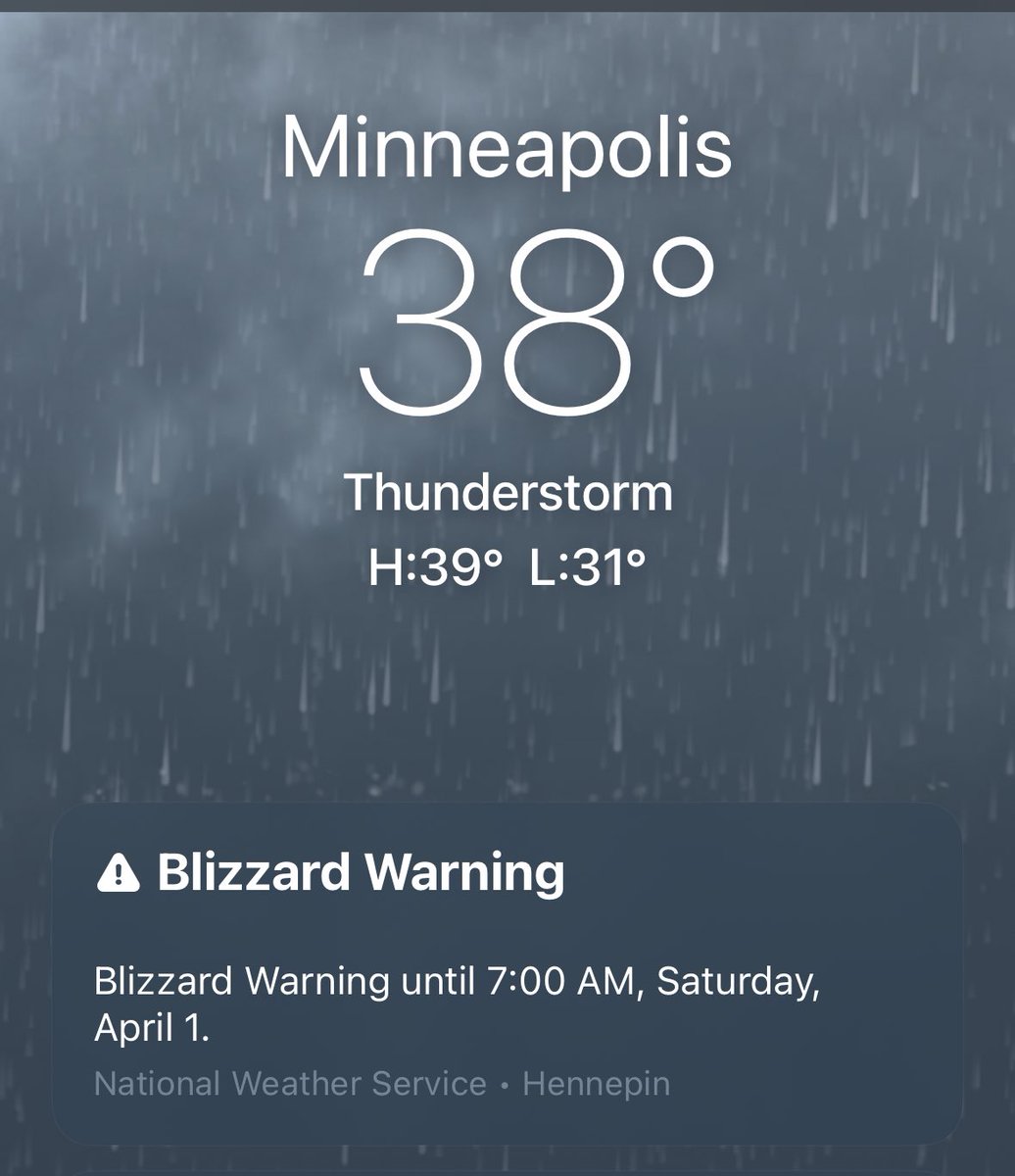 JackKnuu's tweet image. The classic thunderstorm blizzard combo! #onlyinminnesota