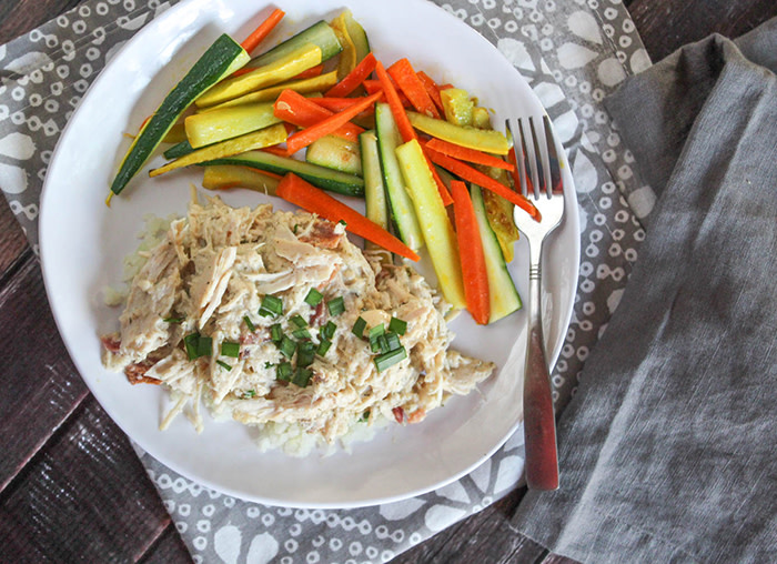 Healthy Crack Chicken and easy dinner - make it tonight! simpleandsavory.com/healthycrack-c…