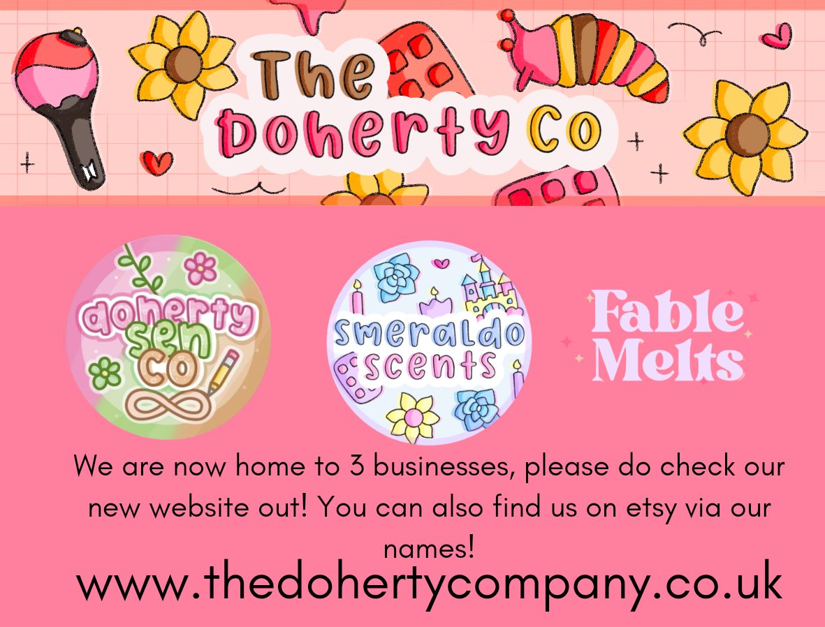 thedohertyco's tweet photo. The department of sensory stories 🌟🧚‍♂️

Follow us and share to get our brands out there! ✨

Smeraldo Scents - No.1 place for #Kpop wax melts
Fable Melts - Fairytale Wax Melts
Doherty SEN Co - Inclusivity Advice and Support!

#smallbusinessowners #kpoptwt https://t.co/tVMDIwbPF3
