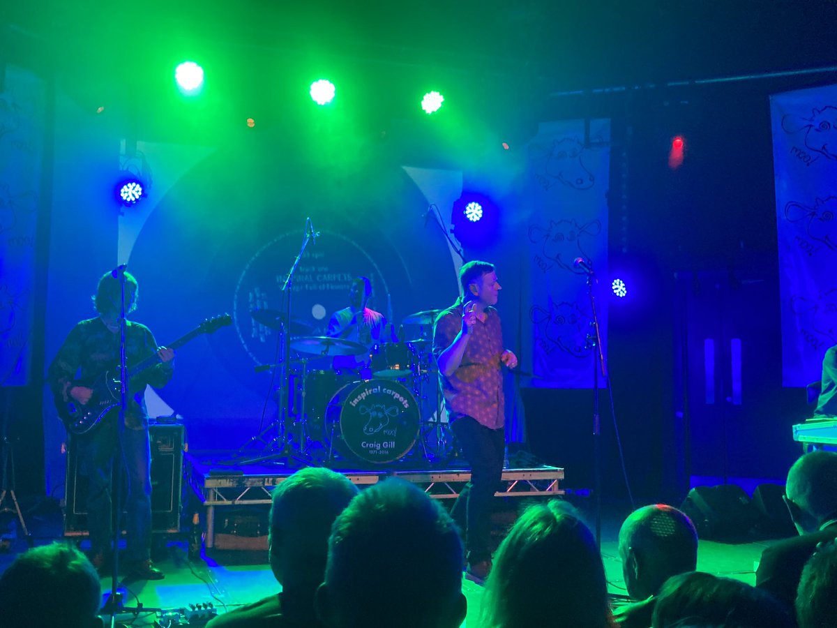 Oh yes <a href="/inspiralsband/">Inspiral Carpets</a> at the <a href="/CambJunction/">Cambridge Junction</a>, flipping awesome, moo!