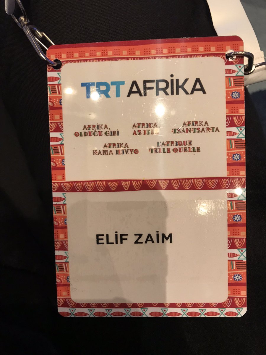 Some breaking news from today, launch of TRT Afrika 😊✨🎉🥳