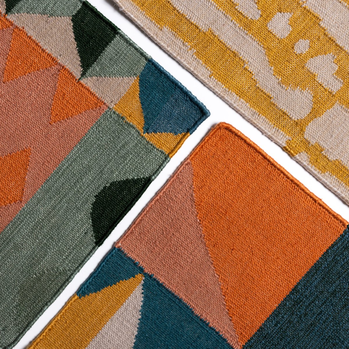 JamieStern_'s tweet photo. Happy Flatweave Friday! 🧶

#jamiesterndesign #rugdesign #flatweaves https://t.co/mQ3mNqWsd0