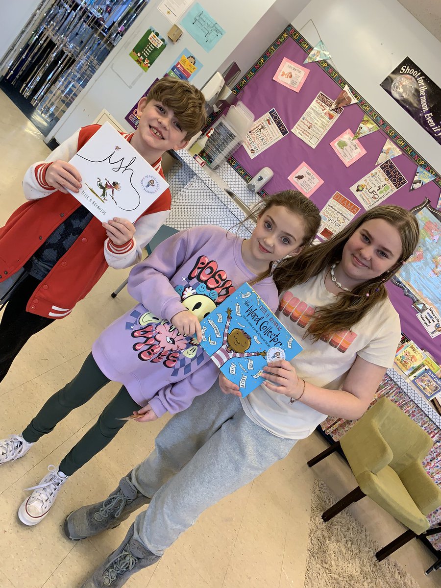 Love <a href="/peterhreynolds/">Peter H. Reynolds</a> books!! Most importantly, I love when they are read by learners❤️❤️