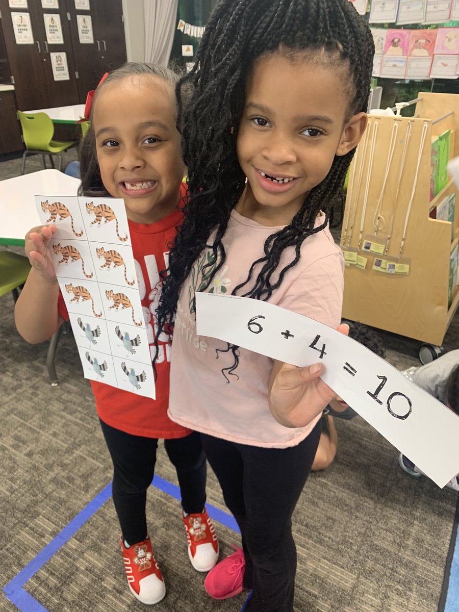 pgonzalezteach's tweet photo. Today we all worked together to find a friend who matched their ten frame and addition sentence. @HumbleISD_CE @MrsNavarro_CE @HumbleElemMath #marchmathmadness https://t.co/4uqQkbHvAM
