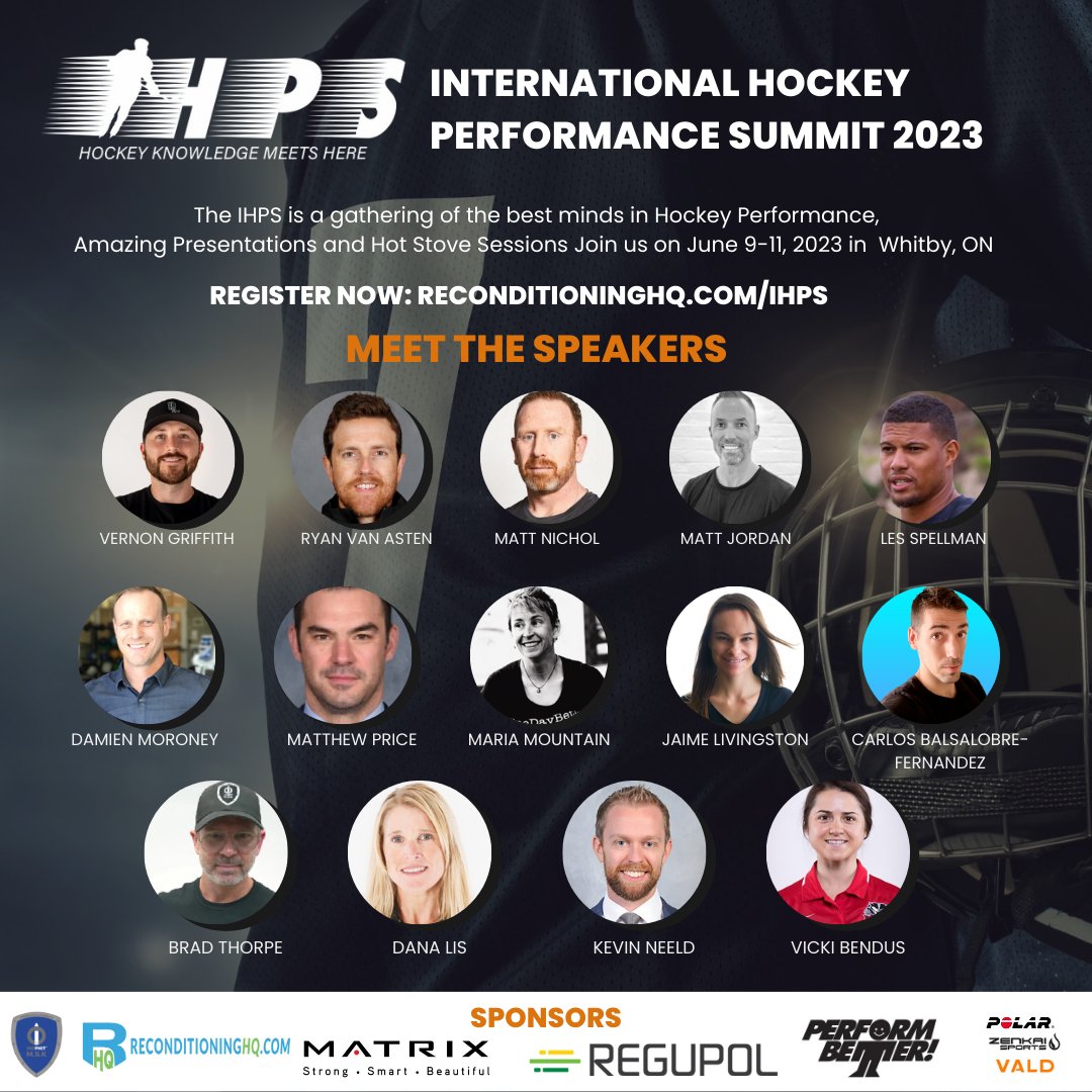 builtbyscott's tweet photo. Are you interested in supporting the training and preparation of hockey players? 

The IHPS gathers the very best in the game of hockey performance to share in one place June 9-11, 2023 in Whitby (just east of Toronto), Ontario.

save your spot: https://t.co/kmp0sAVFmq https://t.co/F50EhcHEra