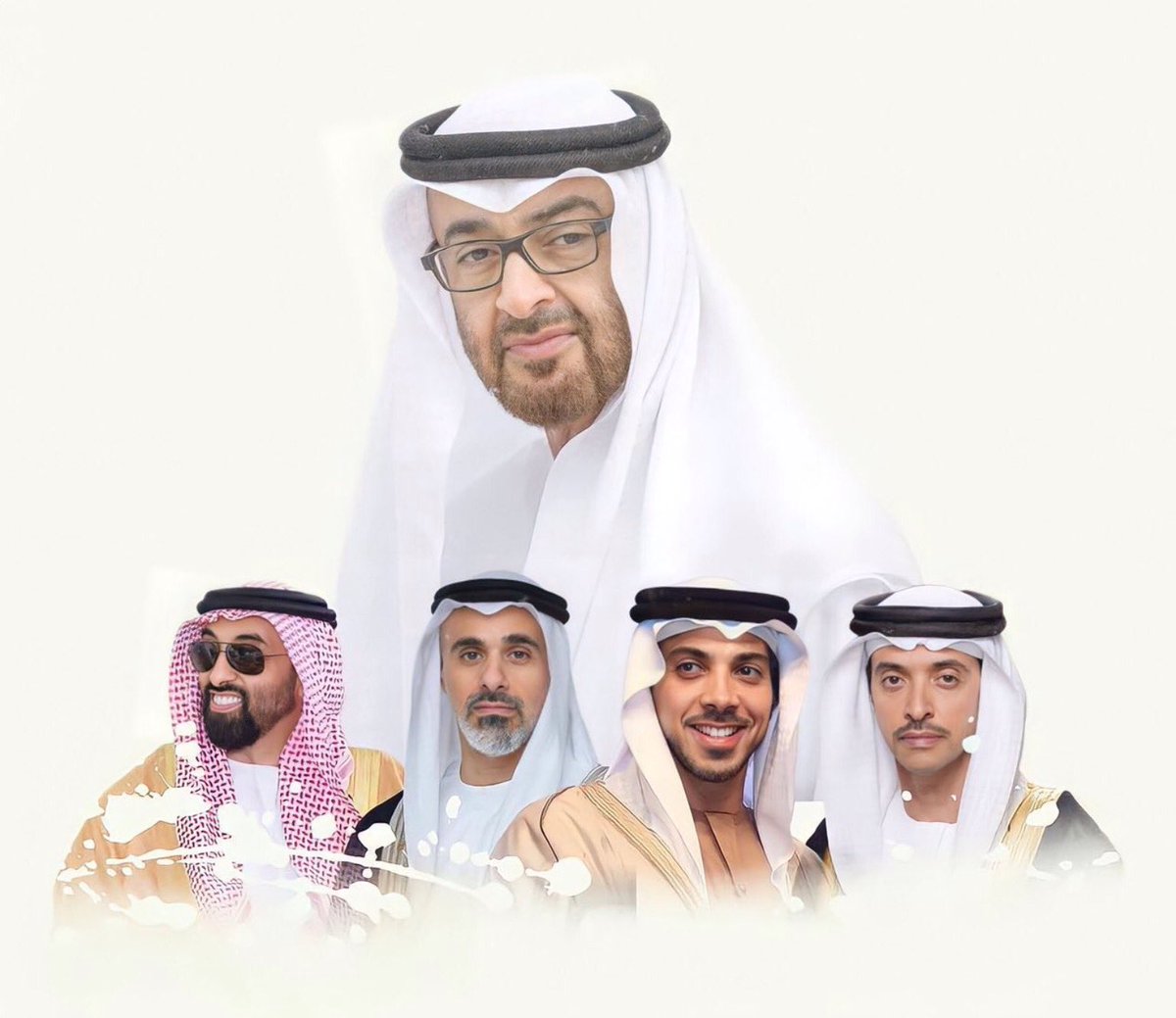 اللهم وفقهم وسدد خطاهم. 
#منصور_بن_زايد 
#هزاع_بن_زايد 
#طحنون_بن_زايد 
#خالد_بن_محمد_بن_زايد