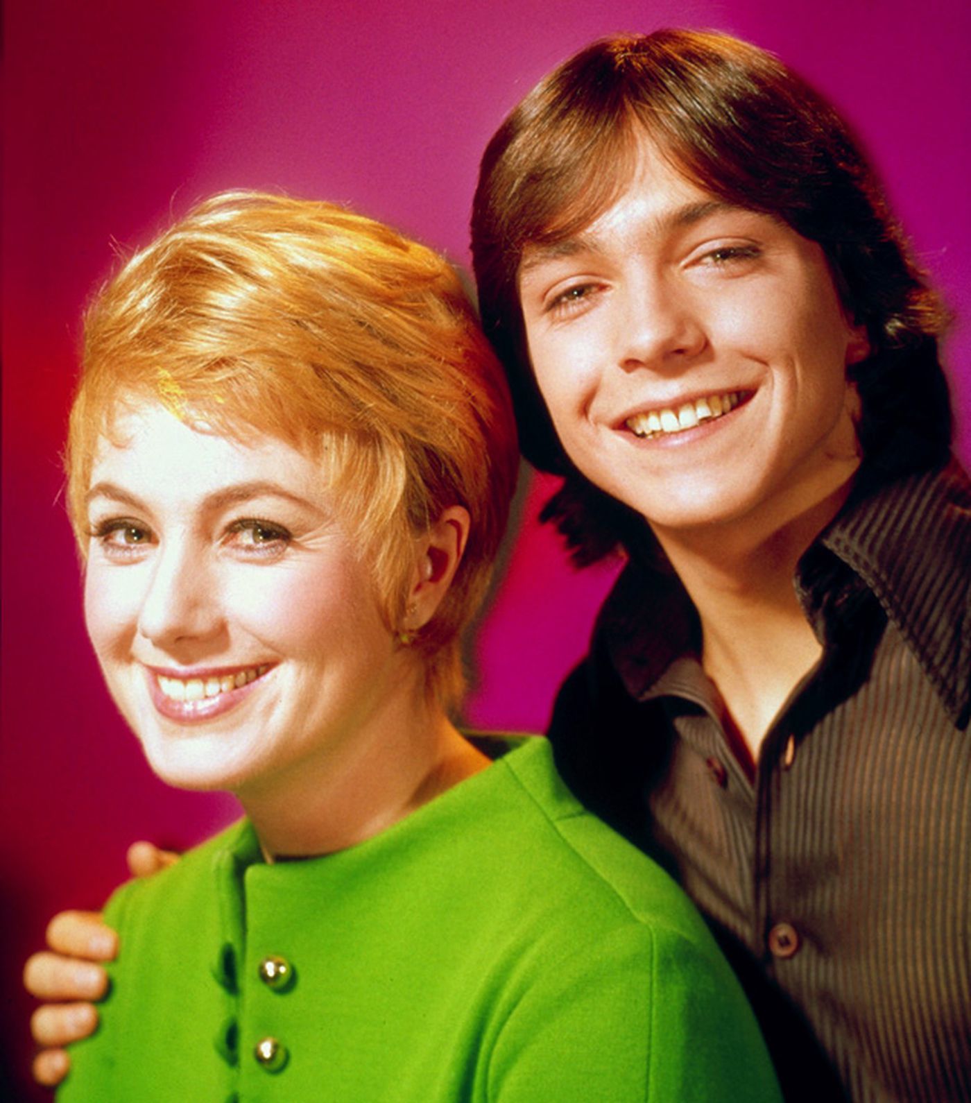 Happy Birthday SHIRLEY JONES. Here she is with David Cassidy 