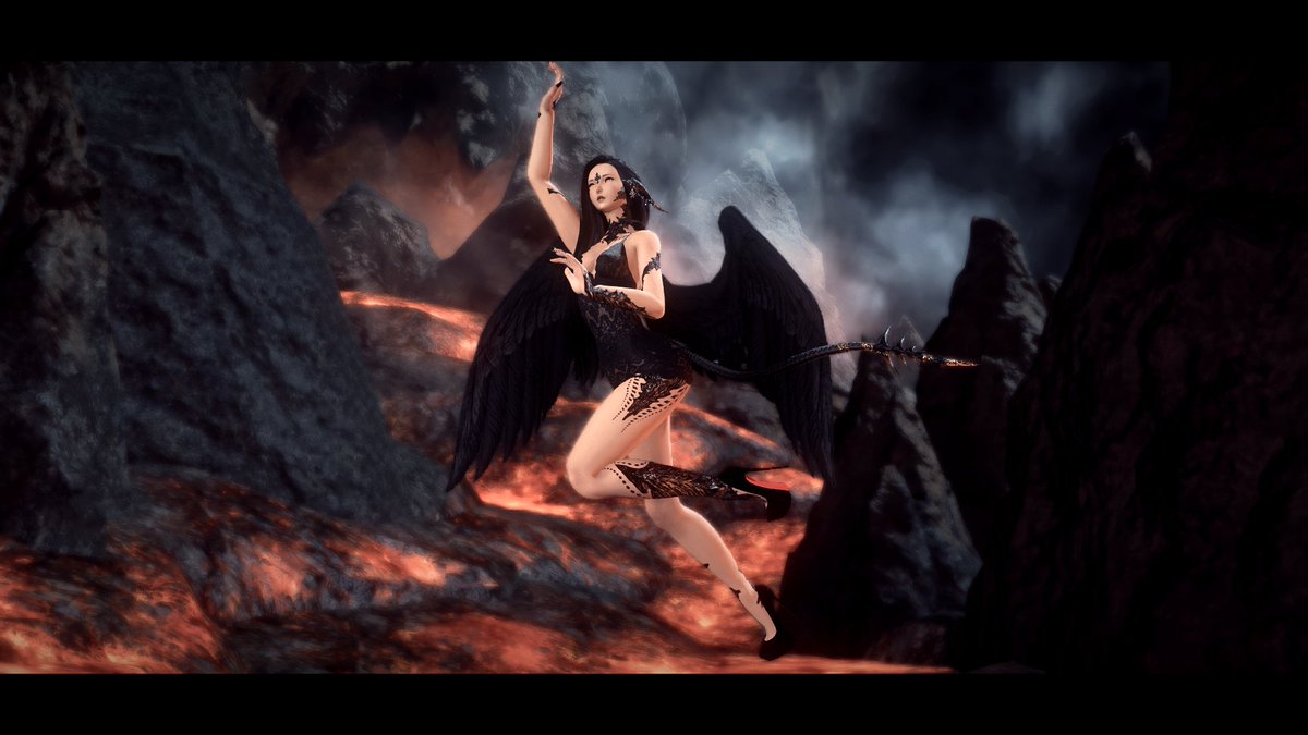 Scythelyra's tweet photo. "...My little black angel as years go by
I want you to fly with wings held high
I want you to live by the justice code
I want you to burn down freedom's road..." Death in June ("Little Black Angel") #GPOSER #FFXIVinspired #ffxivaura https://t.co/RoGVhAja9P