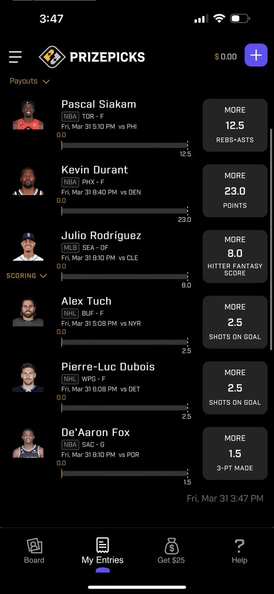 Pro_pricks's tweet photo. Here’s my protected play for today! #gamblingtwitter #PrizePick #mlb #nba #nhl https://t.co/Pu2iwv6K2y