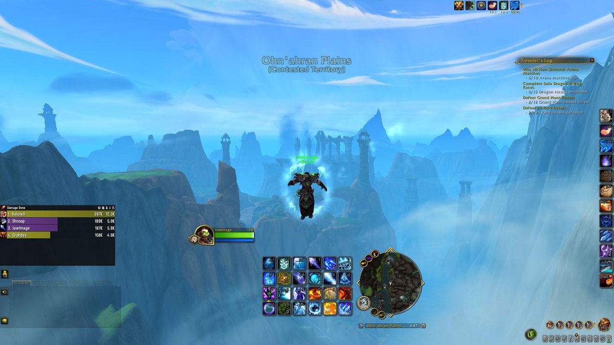 4lawls's tweet photo. UI in #worldofwarcraft -- Action bars set up for my Naga ( 3 keys per row ) and the mini map next so I can spot Arena team mates on map if I can't see them. lol https://t.co/MXl5cDENkO