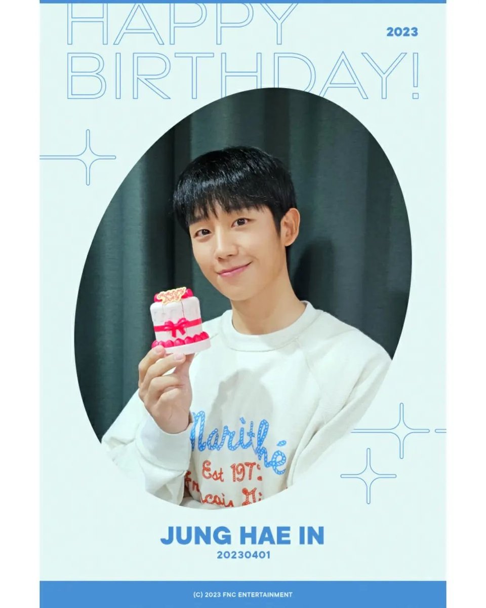 junghaeinilysdf's tweet photo. #RepostInstagram @junghaein_indonesia
• • • • • •
[#2023HBD] 오늘, 4월 1일은 배우 정해인의 생일입니다.
정해인의 생일을 축하해주세요 :-)

Today April 1st is Actor Jung HaeIn's Birthday.
Happy Birthday!! :-) @ActorHaein

#정해인 #JungHaeIn #HAPPY_HAEIN_DAY #핸님이_떠오른_날 https://t.co/pVQtT4QSfZ