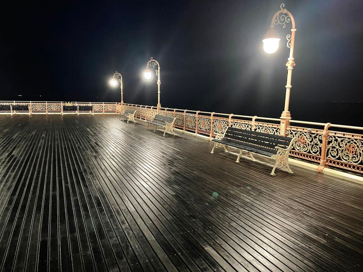 New benches for Colwyn Bay Pier