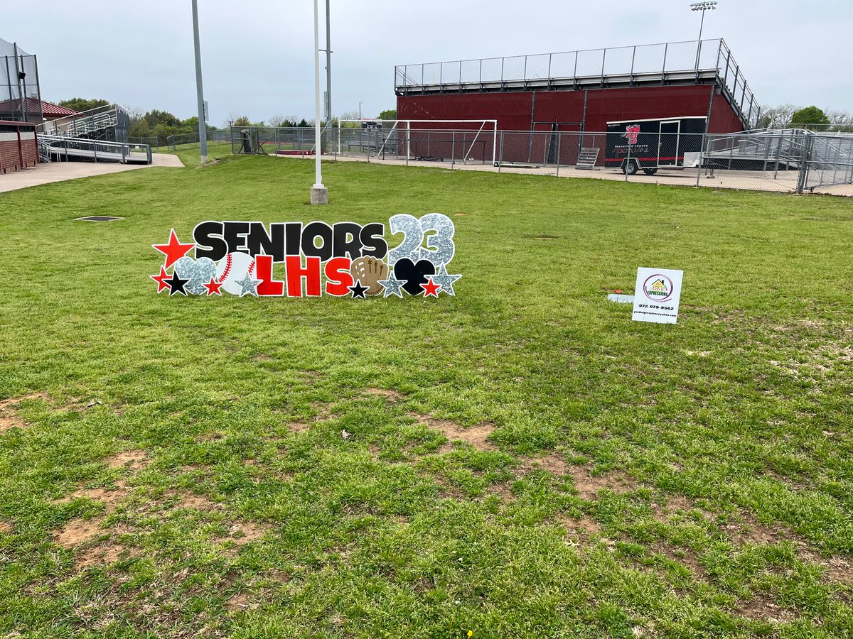 legacybaseball9's tweet photo. More decorations for senior night tonight! Huge shoutout to our parents for everything they have done to make this a great week! https://t.co/Kk94DEpCNP