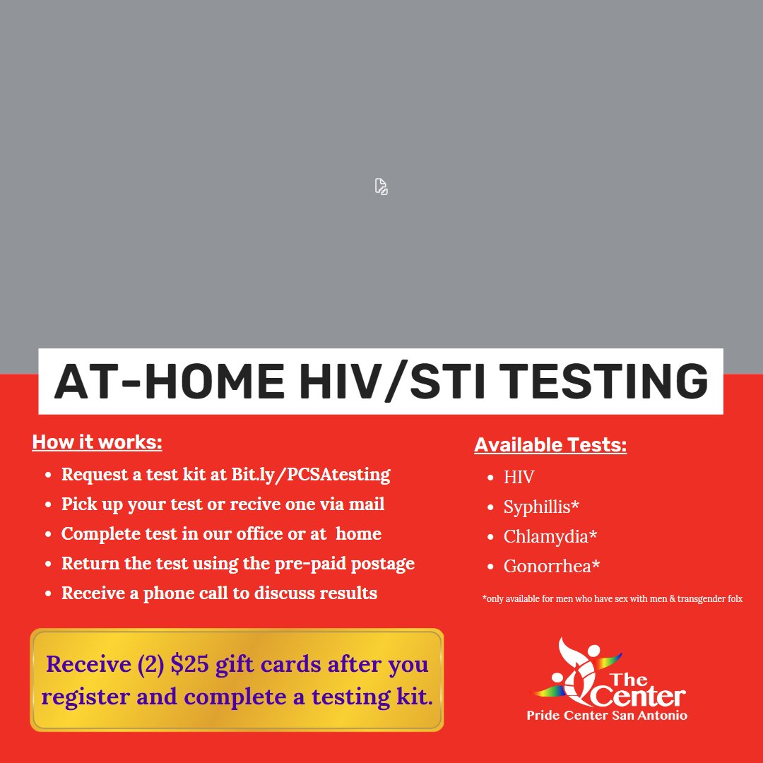 Trans Joy is knowing your status. Get tested this Transgender Day of Visibility! bit.y/PCSAtesting #PrideCenterSA #TDOV #Transgender #Transvisibilityday #transvisibility