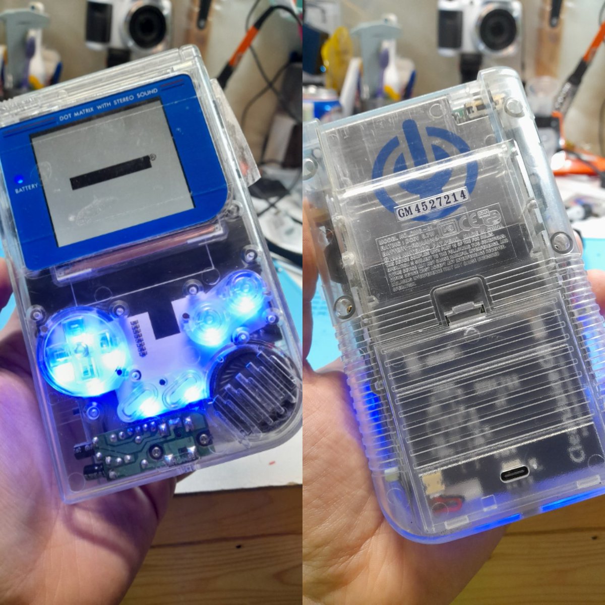 VideoGameRestoration (@vgr4lyfe) on Twitter photo I made a gameboy for <a href="/TronicsFix/">TronicsFix</a> ! You can see the build on his YouTube channel and an extended edit on mine! #gameboy #retrogaming I made a gameboy for <a href="/TronicsFix/">TronicsFix</a> ! You can see the build on his YouTube channel and an extended edit on mine! #gameboy #retrogaming