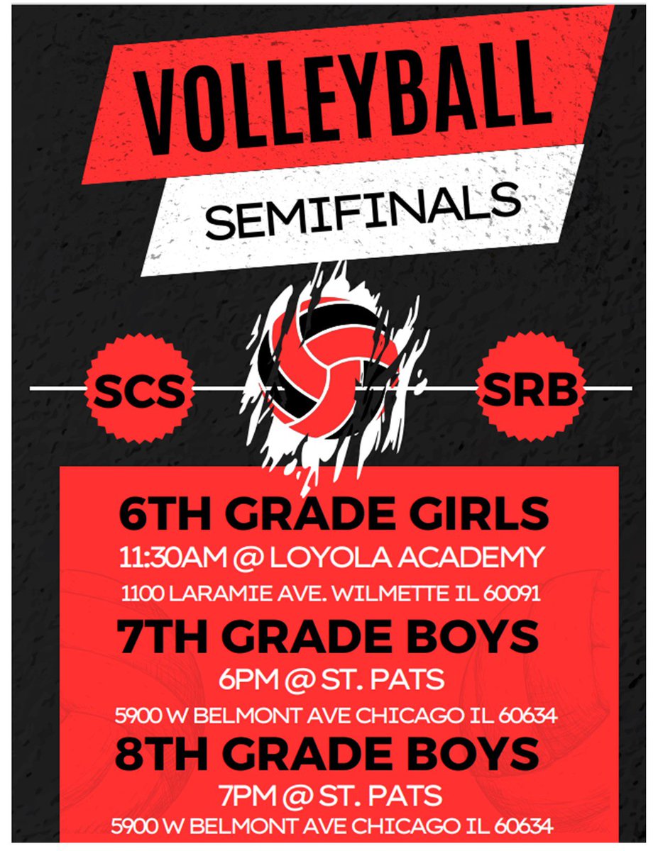 Come and cheer on our teams! @ChiCathSchools