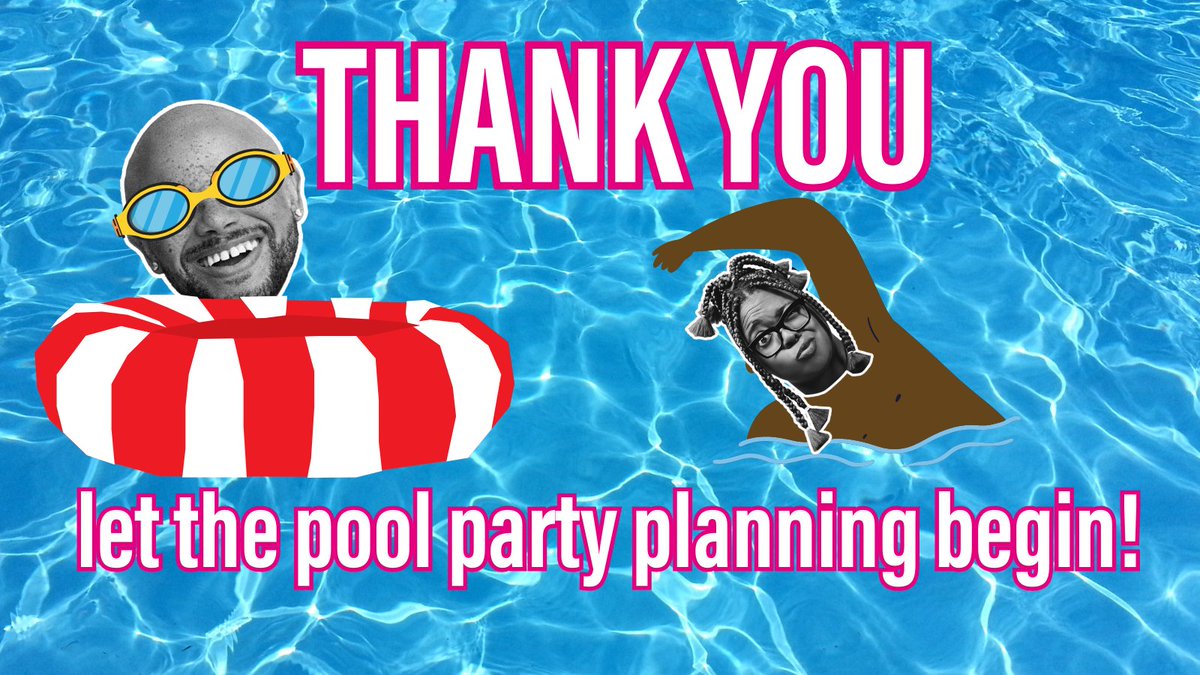 FANTIPodcast's tweet photo. Big thank you to EVERYONE who helped FANTI reach our stretch goal for the #MaximumFunDrive. Each and every one of us on the FANTI team are THRILLED! @JarrettHill @TrevellAnderson @swish @vivalapalma @MaxFunHQ If you want to support this team, visit https://t.co/qiGbGuU09t https://t.co/OkMak7fSzg