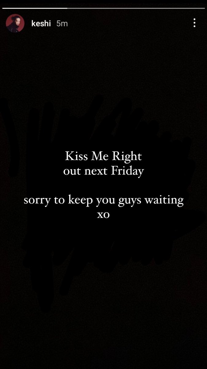 keshiupdates's tweet photo. 🎶 | keshi's new single, "Kiss Me Right" will be released next Friday, April 7th. https://t.co/8mdj5bMWPT
