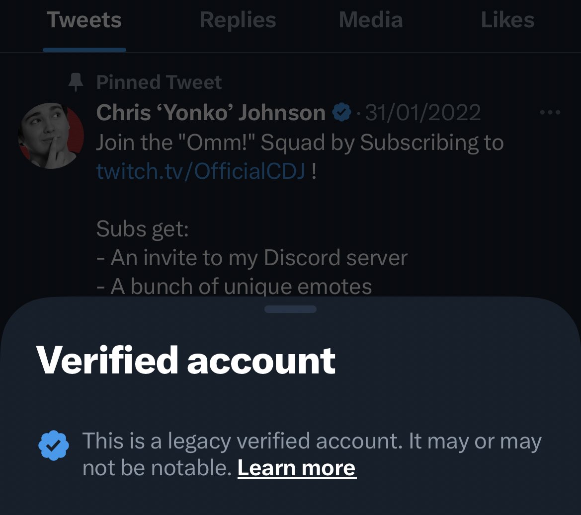 Chris ‘Yonko’ Johnson tweet media
