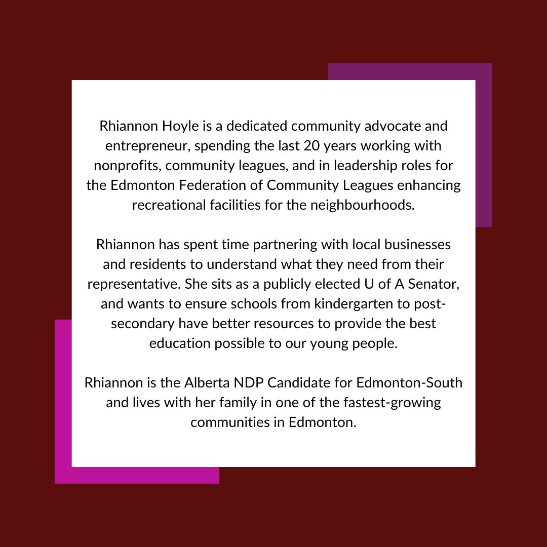askheryyc's tweet photo. @RhiHoyleYEG will be joining us April 19th as a panelist for 'In Her Words: Black Women's Experiences in Politics'! Will you be there? Get your tickets now at https://t.co/opbWoVXqPz. @blackvotecanada #AskHer #OBVC #YYCCC #WomeninLeadership #WomeninPolitics #RepresentationMatters https://t.co/R3ZZUGjjNY