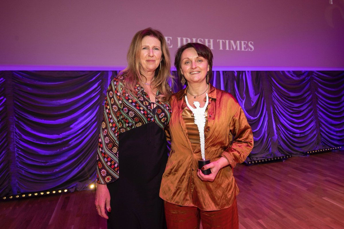 Lagunaplayhouse's tweet photo. Congratulations to Judy Hegarty Lovett, who just won Best Director at the Irish Theatre Awards for The Realistic Joneses (Gare St Lazare Ireland &amp; Rubicon Theatre in association with Laguna Playhouse)!

Don't miss this now award-winning production starting on April 26. https://t.co/zdvPVOmNEn