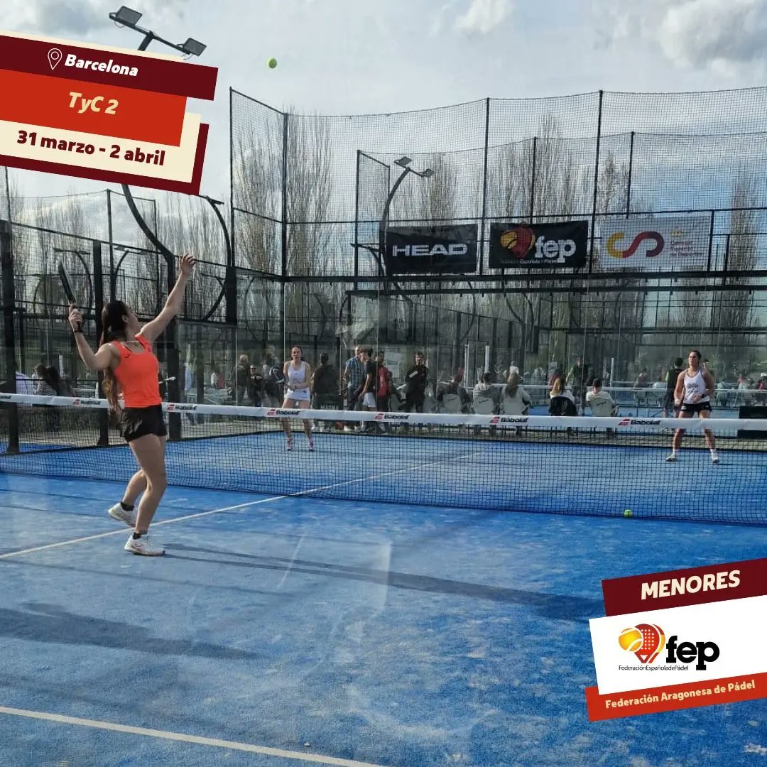 padelfederacion's tweet photo. 🔛 #TyC2 en Barcelona
📸 Imágenes de la primera jornada de competición
👉🏽 Consulta los resultados, cuadros y horarios en ➡ https://t.co/ODkZfOvBDc
🤝🏽 @FCatalanaPadel
📌 @padelbcn_elprat
📌 Padelarium
📌 Pádel Indoor Hospitalet
#FEP #padelFEP #CircuitoNacionalMenores https://t.co/gV36b0qhs1