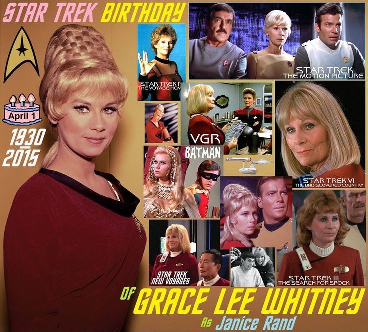 Happy birthday sweet Grace Lee Whitney        