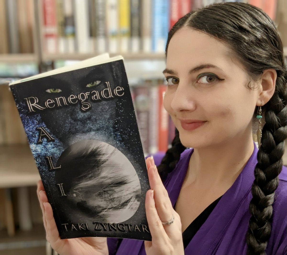 TakiZyn's tweet photo. A superpowered hybrid of alien species. A childhood of lies. A foreigner who contradicts them all.

Book 1 of my RALI series came out last week, and I'm so excited to hold the book in my hand!! https://t.co/xr9uxKTw7c