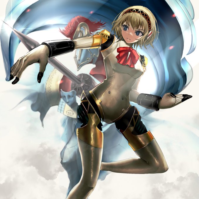 #格ゲーキャラ描こうぜ 
ペルソナのアイギス 