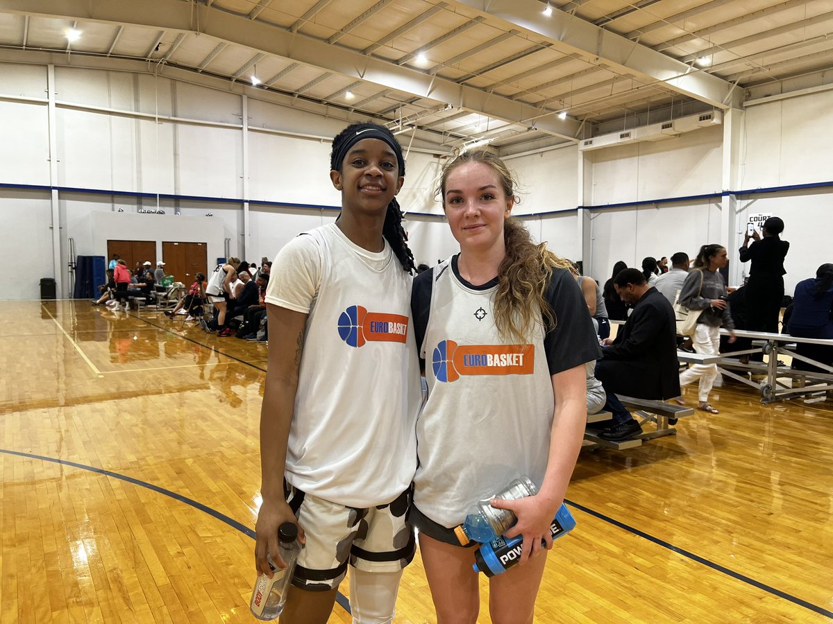 Top 8 Standouts from Eurobasket Summer League. 

Caroline Germond <a href="/JMUWBasketball/">JMU Women's Basketball</a> 
Janay Sanders- Appalachian State
Asia Strong <a href="/CuseWBB/">Syracuse Women's Basketball</a> 
Amoria Neal-Tyson - Mercer 
Ayana Emmanuel- Alabama State
Zaria Dorsey- Science of Arts OK
Courtney Shaw- Northwestern
J. Cash- Penn State