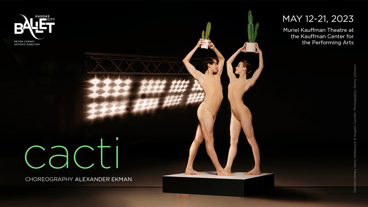 kcballet's tweet photo. Coming up in May is Bliss Point, a mixed repertory production of three world renowned ballets! Learn more about these three spectacular works at https://t.co/yjdQRxadFK
#KCBallet #KansasCity #Ballet #KC #Dance #BlissPoint #Cacti #PetiteMort #SandpaperBallet https://t.co/diZqV4RpdL