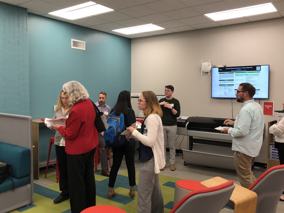 STEM Symposium is happening! Love hosting this event in METRC. <a href="/NCStateCED/">NC State College of Education</a>