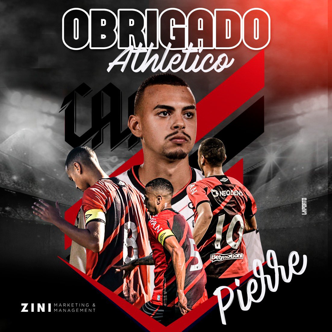 Hoje se encerrou um ciclo de mais de 3 anos, saio com com a sensação que dei o meu melhor sempre, agradeço a Deus por cada oportunidade, agradeço a torcida que sempre me apoiou, Obrigado <a href="/AthleticoPR/">Athletico Paranaense</a> 🙏🏽🌪️