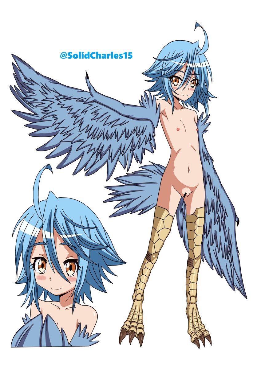 SolidCharles15's tweet photo. esta es una de mis primera illustraciones las subire en orden desde las mas antiguas ah las mas recientes.#モンスター娘のいる日常 #monstermusume #papitheharpy #パピ #papi #ロリ https://t.co/uljXXQeV6X