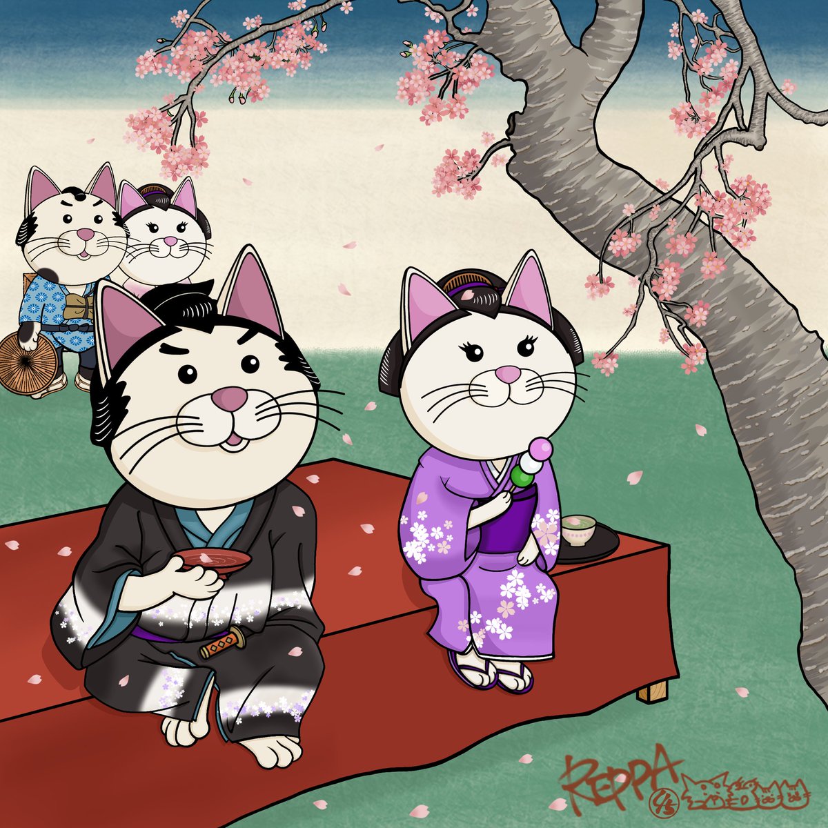 本日‼️
渋谷パルコ、ﾆｭｰｽﾀｱｷﾞｬﾗﾘｰにて
 #わたしの春イチバン 
開催です‼️
300作品のｺﾚｸｼｮﾝ‼️
私のｺﾚｸｼｮﾝもありますので宜しくお願いしますっ🙏
 #NFT  #EDOCATS  #渋谷PARCO