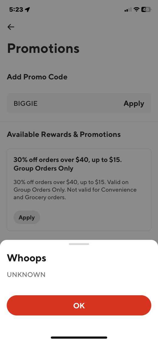 SauccyIm's tweet photo. @Wendys the code not working https://t.co/GA0tijAFU2
