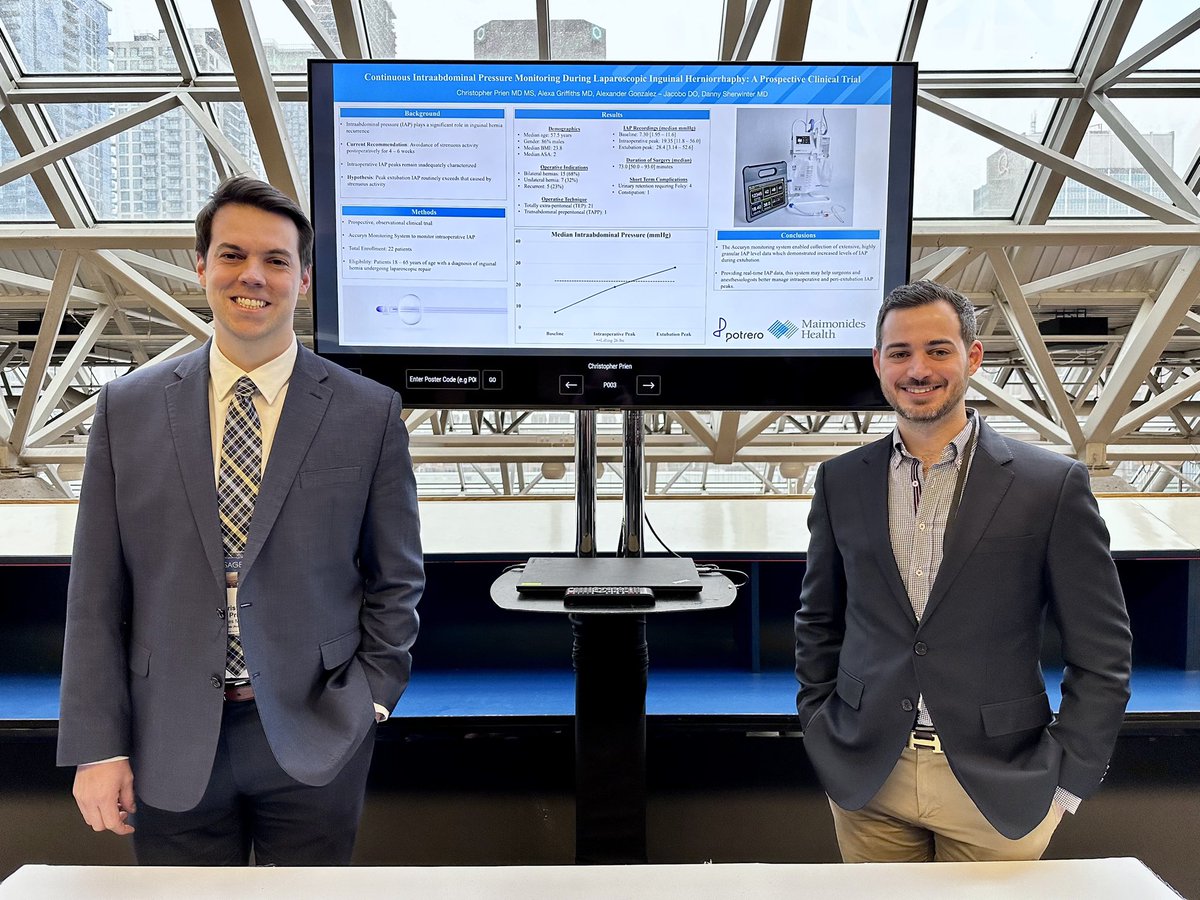 Thanks to <a href="/SAGES_Updates/">SAGES is in Tampa in 2026!</a> for the chance to present our work in Montréal! As well as <a href="/MaimoHealth/">Maimonides Health</a> and <a href="/PatrickBorgenMD/">PatrickIvanBorgen</a> for supporting this project!
