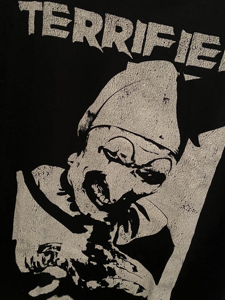 MzFrancesFX's tweet photo. Love my new shirt. π€ #HorrorGear #TERRIFIER πͺπ©Έ https://t.co/JThT3nSRbT