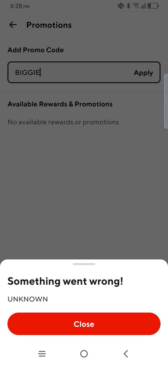 mistressbliss's tweet photo. @Wendys The only thing that you are promoting is a error screen https://t.co/U50gFDlSIi