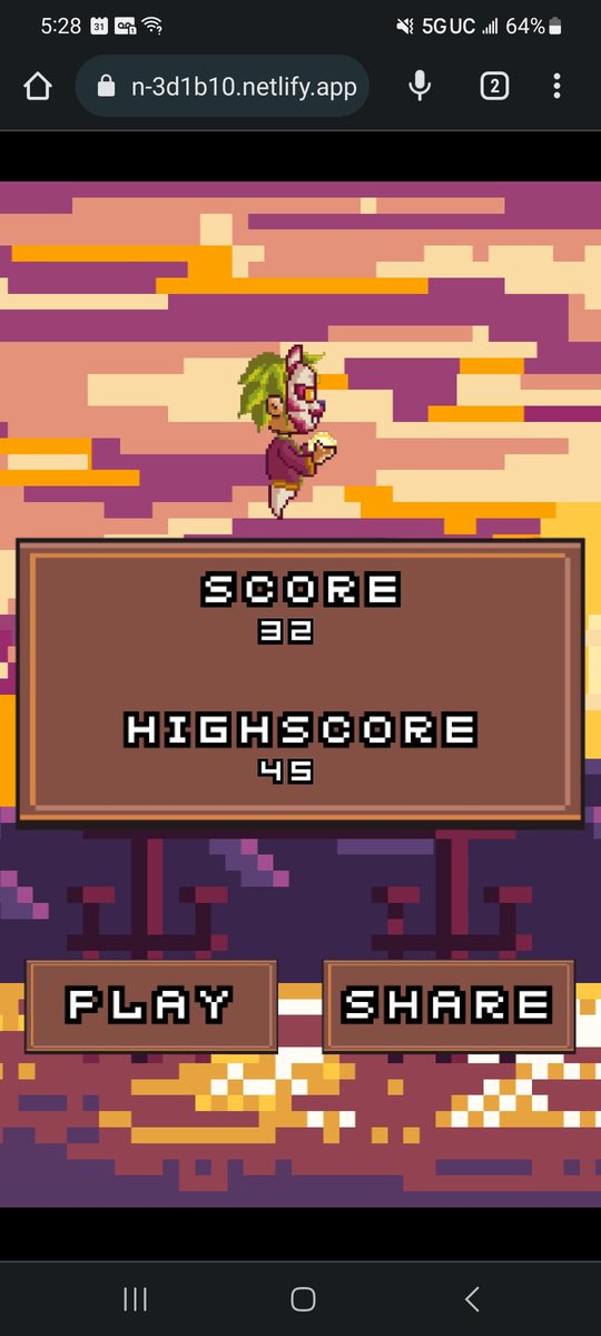 I scored 32 in FlapToshi from <a href="/TheSoltoshis/">The Soltoshis | FLAPTOSHI S1 IS LIVE!</a> ! Beat that!