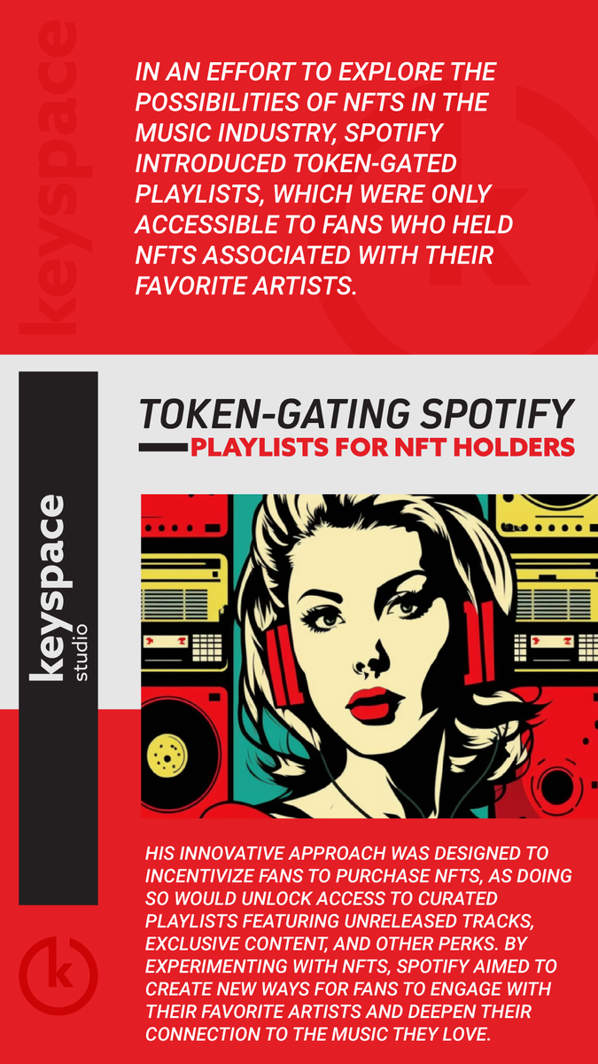 KeyspaceStudio's tweet photo. 🤘Create encore-worthy experiences with the help of #NFTs and Token-gating.

[click images to expand] https://t.co/JpAzfj9RYa