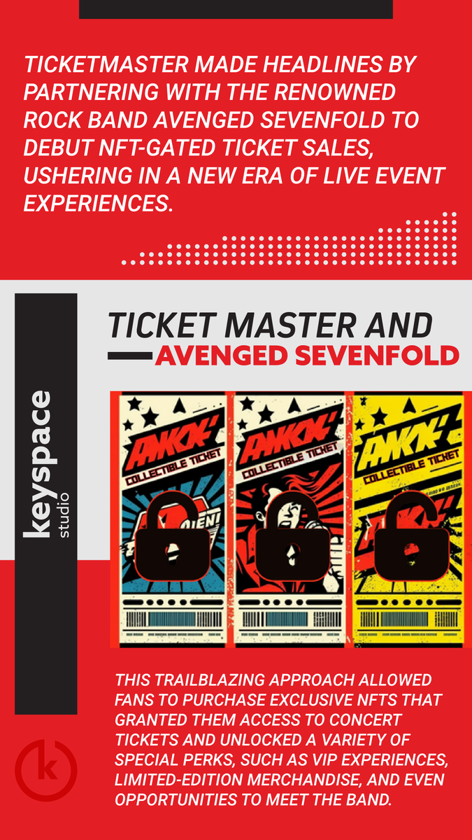 KeyspaceStudio's tweet photo. 🤘Create encore-worthy experiences with the help of #NFTs and Token-gating.

[click images to expand] https://t.co/JpAzfj9RYa