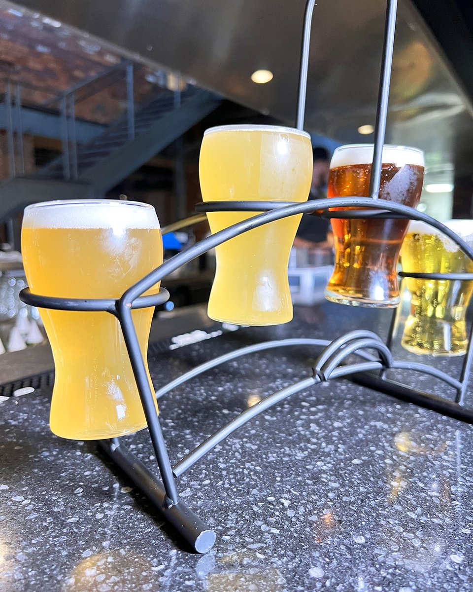 There's not a dry mouth in the house, thanks to our house made beers.  Ask what our brewmaster is making on your next visit to STATS.